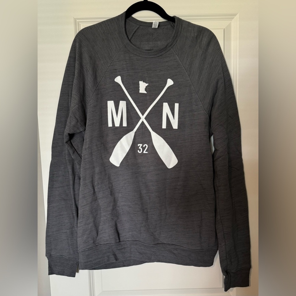 Gray Crewneck Minnesota Sweatshirt